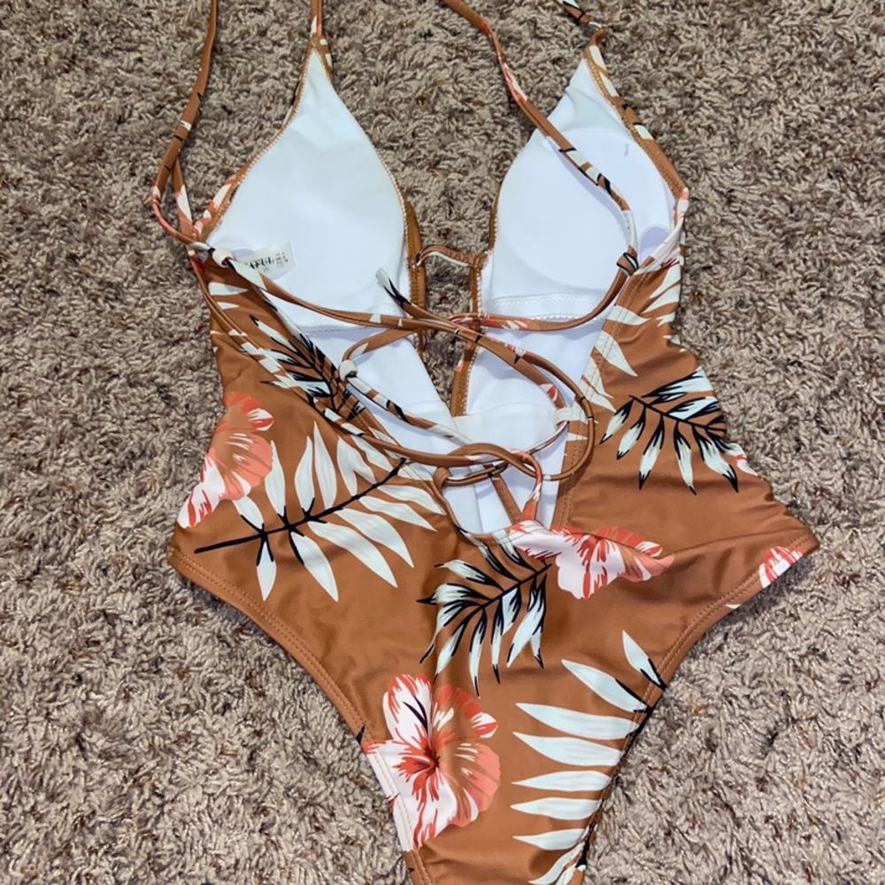 Tropical/Floral One piece